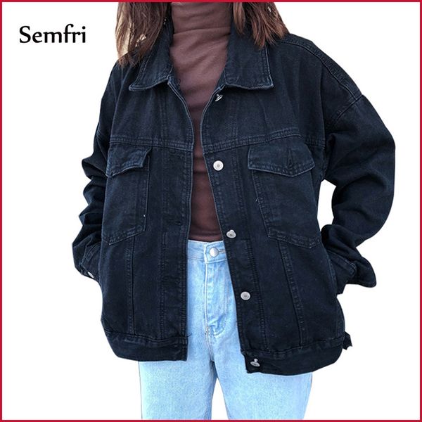 semfri jacket women black denim jacket winter jeans coat casual harajuku streetwear female vintage jeans coat dropshipping 201026, Black;brown
semfri jacket women black denim jacket winter jeans coat casual harajuku streetwear female vintage jeans coat dropshipping 201026, Black;brown
