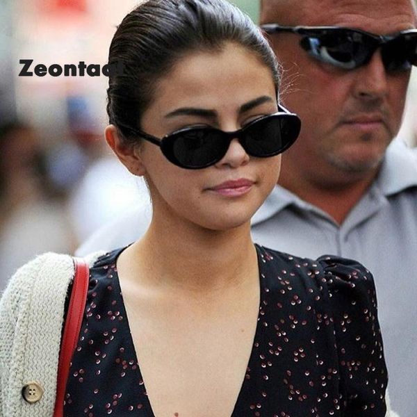 sunglasses oval lady small frame vintage women sun glasses retro black round decoration for female uv400, White;black
sunglasses oval lady small frame vintage women sun glasses retro black round decoration for female uv400, White;black