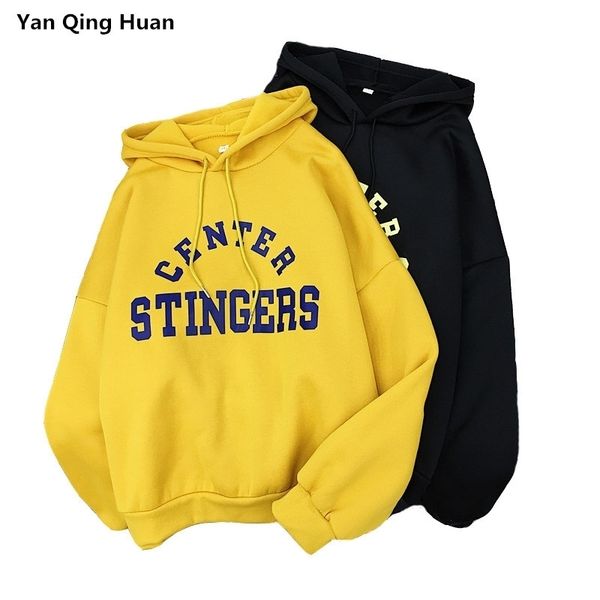 fashion loose hoodies knitted letter harajuku print pullover style plus velvet thicken sweatshirt ladies fall winter wear y200608, Black
fashion loose hoodies knitted letter harajuku print pullover style plus velvet thicken sweatshirt ladies fall winter wear y200608, Black