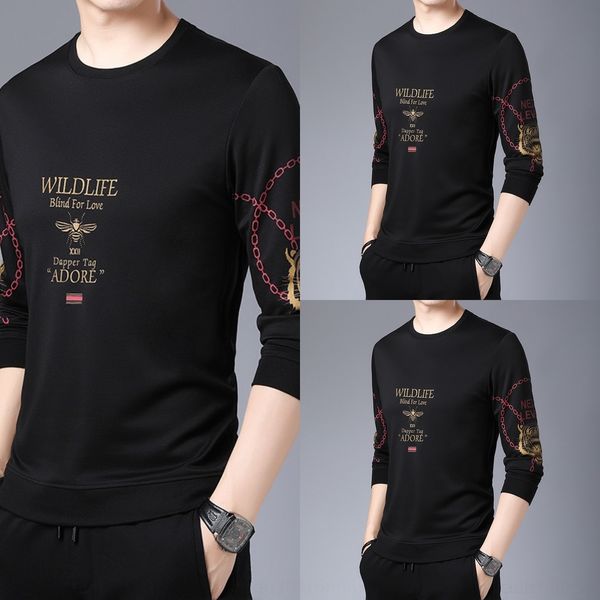 2f37f 2020 свитер shirtspring и осень с длинным рукавом футболка для мужчин случайного свитера универсального t-шир шея тонкой круглого дна, Black
2f37f 2020 свитер shirtspring и осень с длинным рукавом футболка для мужчин случайного свитера универсального t-шир шея тонкой круглого дна, Black