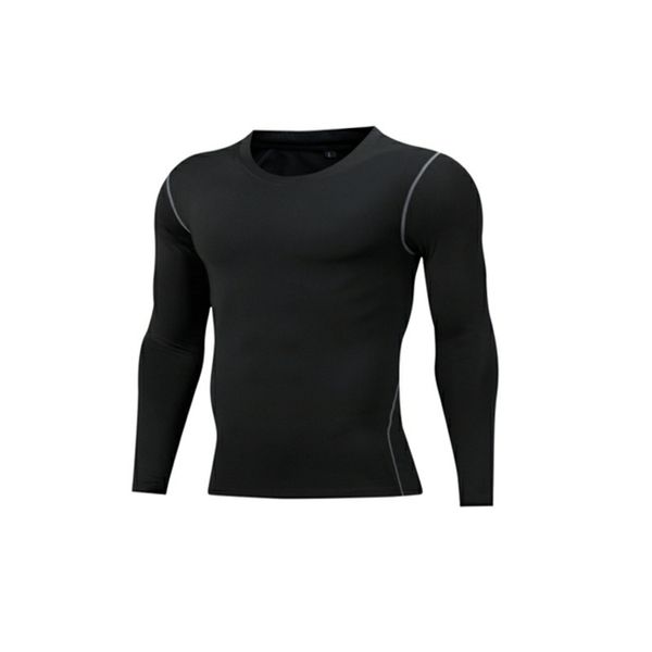 fitness wear sports tight-fitting long-sleeved quick-drying training fitness clothing men's high elastic compression running, White;black
fitness wear sports tight-fitting long-sleeved quick-drying training fitness clothing men's high elastic compression running, White;black