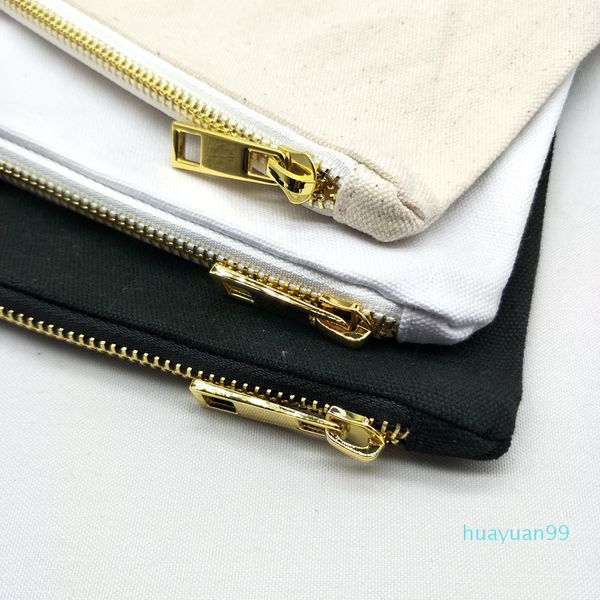 new-7x10in blank canvas makeup bag with matching color lining golden zip black/white/ivory cosmetic bag toiletry bag stock available
new-7x10in blank canvas makeup bag with matching color lining golden zip black/white/ivory cosmetic bag toiletry bag stock available