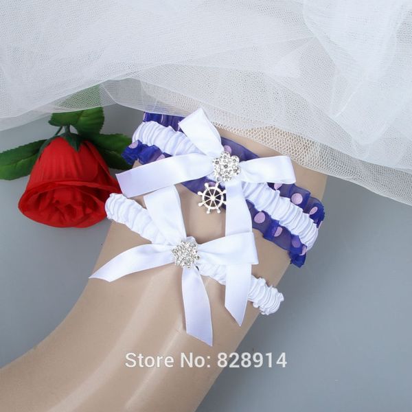 new original design white ribbon elastic wedding garter for bridal with rhinestones and carbons, Black;white
new original design white ribbon elastic wedding garter for bridal with rhinestones and carbons, Black;white