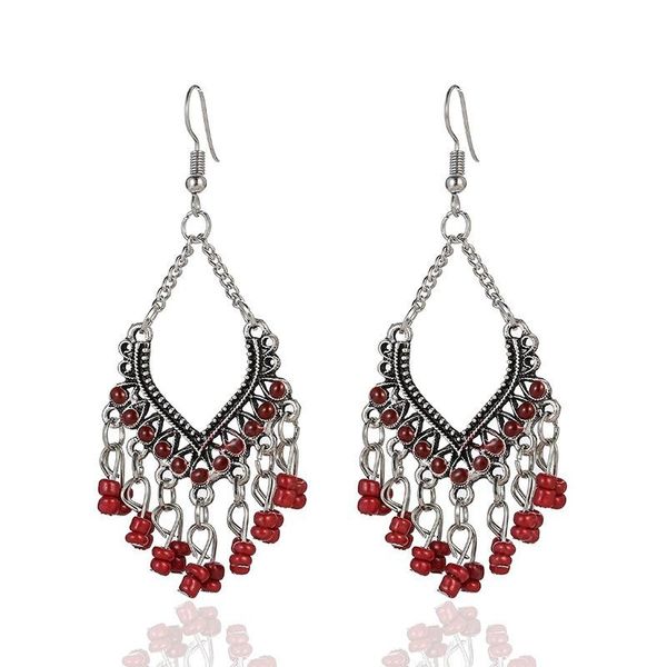 creative fan-shaped beads earrings u-shaped drip earrings were thin earrings wholesale, Silver
creative fan-shaped beads earrings u-shaped drip earrings were thin earrings wholesale, Silver