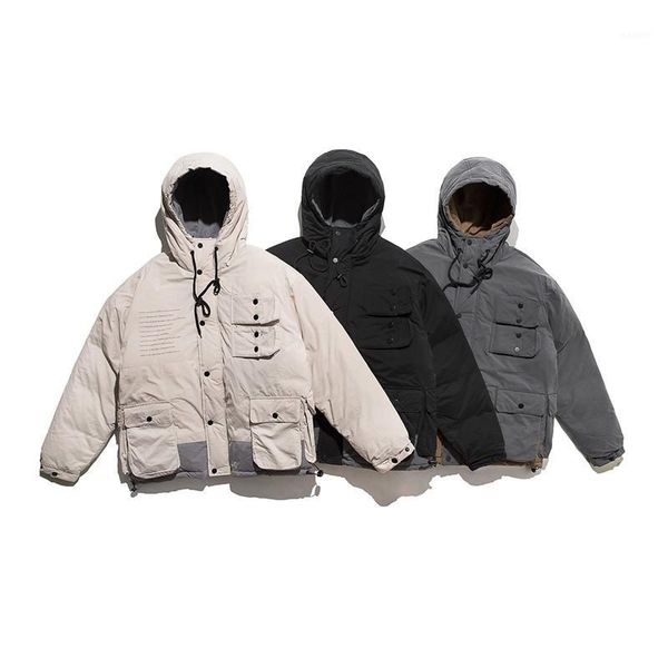 winter clothing new japanese loose wild hooded cotton clothes boys trend personality simple color matching cotton coat1, Black
winter clothing new japanese loose wild hooded cotton clothes boys trend personality simple color matching cotton coat1, Black
