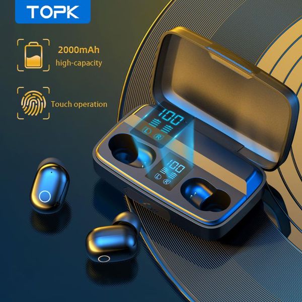 tws bluetooth v5.0 беспроводная гарнитура отпечатков пальцев сенсорный bluetooth гарнитура 2000mah зарядки коробки спортивный водонепроницае
tws bluetooth v5.0 беспроводная гарнитура отпечатков пальцев сенсорный bluetooth гарнитура 2000mah зарядки коробки спортивный водонепроницае