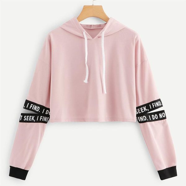 hoodies women letter drawstring hoodie cut out sleeve sweatshirt women spring hooded long sleeve pullover blouse, Black
hoodies women letter drawstring hoodie cut out sleeve sweatshirt women spring hooded long sleeve pullover blouse, Black