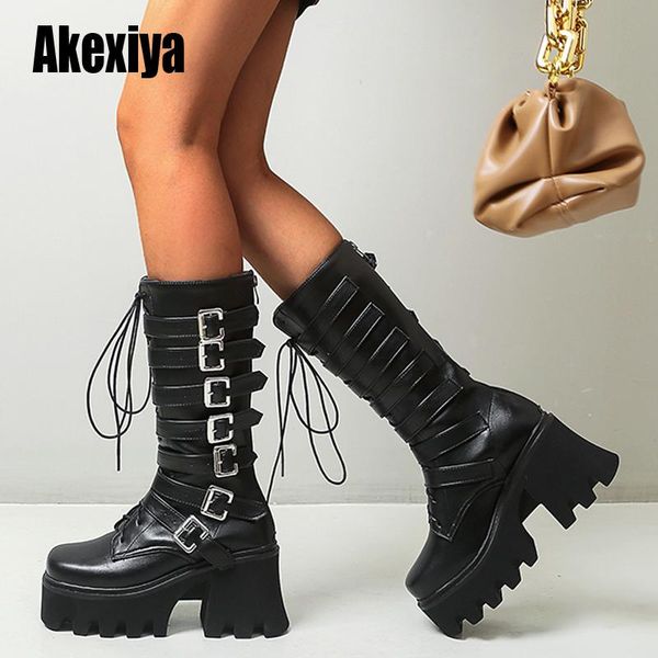 boots large sizes 35-44 customized fashion punk motorcycle woman shoes platform winter wedge high heel mid-calf w020, Black
boots large sizes 35-44 customized fashion punk motorcycle woman shoes platform winter wedge high heel mid-calf w020, Black