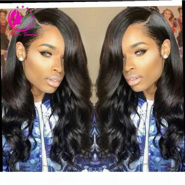 u part human hair wigs loose wave unprocessed brazilian hair u part wig 1*3 right left part upart wig for black women, Black;brown
u part human hair wigs loose wave unprocessed brazilian hair u part wig 1*3 right left part upart wig for black women, Black;brown