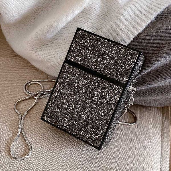 sequined crossbody box bag 2020 fashion new high-quality pu leather women's designer handbag chain shoulder messenger bag
sequined crossbody box bag 2020 fashion new high-quality pu leather women's designer handbag chain shoulder messenger bag