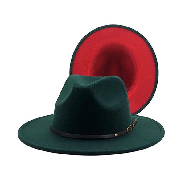 women dark green/red fedoras men fashion jazz hat belt buckle woolen blend cap spring outdoor casual hat wholesale, Blue;gray
women dark green/red fedoras men fashion jazz hat belt buckle woolen blend cap spring outdoor casual hat wholesale, Blue;gray