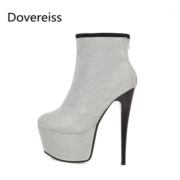 dovereiss fashion women's shoes winter new short boot platform elegant concise mature zipper short boots big size 31 481, Black
dovereiss fashion women's shoes winter new short boot platform elegant concise mature zipper short boots big size 31 481, Black