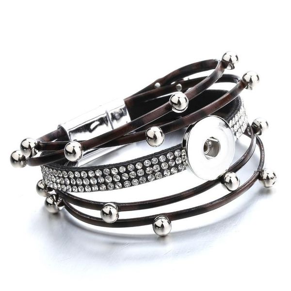 new snap jewelry 18mm snap button bracelet punk multilayer leather bracelet lederen armband snaps bbypxy, Golden;silver
new snap jewelry 18mm snap button bracelet punk multilayer leather bracelet lederen armband snaps bbypxy, Golden;silver