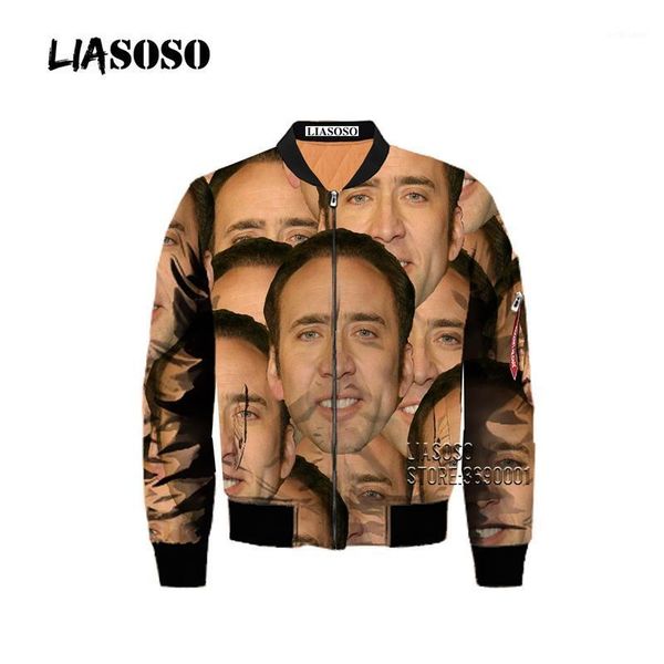liasoso funny actor nicolas cage many faces 3d print men winter thick bomber jacket flight jacket coat punk retro youth 1, Black;brown
liasoso funny actor nicolas cage many faces 3d print men winter thick bomber jacket flight jacket coat punk retro youth 1, Black;brown