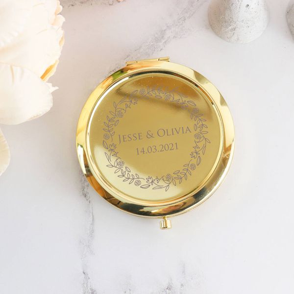 20x women purse mirrors custom wedding favor gold metal compact mirror bridal shower favor personalized wedding gift for guests 1027
20x women purse mirrors custom wedding favor gold metal compact mirror bridal shower favor personalized wedding gift for guests 1027