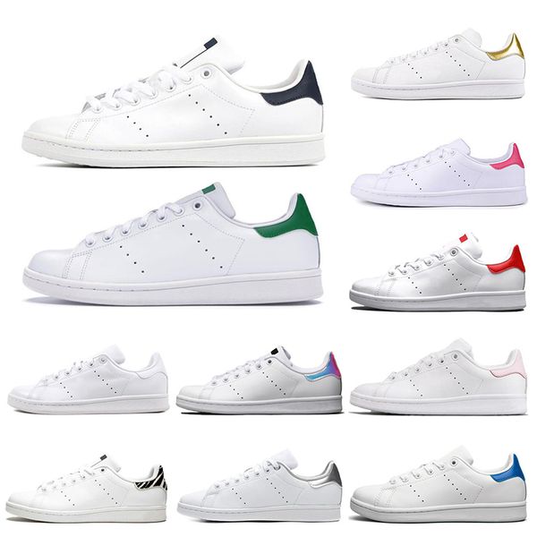 2020 casual shoes women men new stan shoes smith sneakers triple white black green red gold sliver leather sport size 36-45
2020 casual shoes women men new stan shoes smith sneakers triple white black green red gold sliver leather sport size 36-45