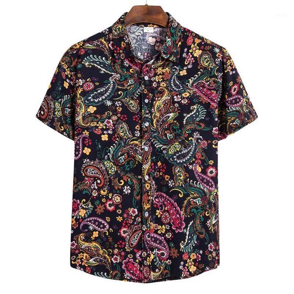 men's casual shirts 2021 style men fold-down collar cardigan digital printing short-sleeved shirt1, White;black
men's casual shirts 2021 style men fold-down collar cardigan digital printing short-sleeved shirt1, White;black