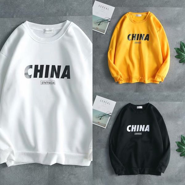 8ogf6 spring pullover autumn brand pulloversweater and fashion chinese round neck sweater men's trend young couple long sleeve loose ho, Black
8ogf6 spring pullover autumn brand pulloversweater and fashion chinese round neck sweater men's trend young couple long sleeve loose ho, Black