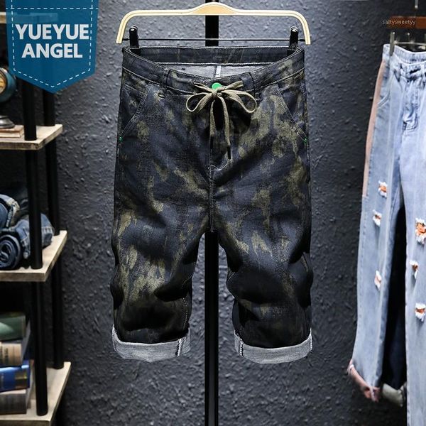 men's jeans distressed mens summer lightweight casual calf length trousers loose straight shorts fashion lace-up camouflage shorts1, Blue
men's jeans distressed mens summer lightweight casual calf length trousers loose straight shorts fashion lace-up camouflage shorts1, Blue