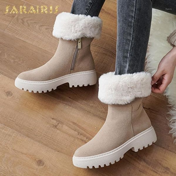 boots 2021 sarairis arrivals plush warm winter snow woman shoes comfy non slip thick heels zipper work office ladies1, Black
boots 2021 sarairis arrivals plush warm winter snow woman shoes comfy non slip thick heels zipper work office ladies1, Black