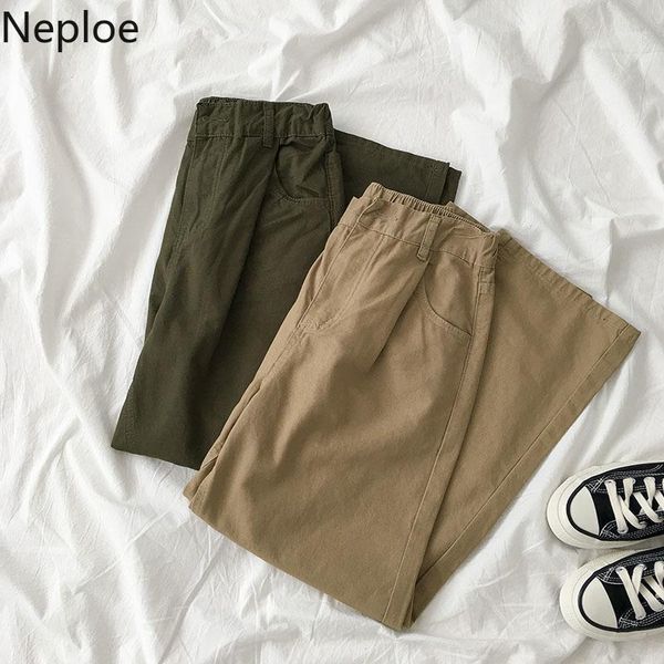 neploe vintage solid elegant leisure women pants aipper button stretch high waist long trousers 2020 new wide leg pants 4a1431, Black;white
neploe vintage solid elegant leisure women pants aipper button stretch high waist long trousers 2020 new wide leg pants 4a1431, Black;white