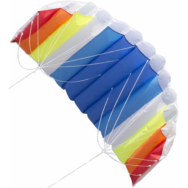 1.4m double-line rainbow pattern paraglider soft sorts kite for kids outdoor play set nylon kite kite braided line 1018
1.4m double-line rainbow pattern paraglider soft sorts kite for kids outdoor play set nylon kite kite braided line 1018