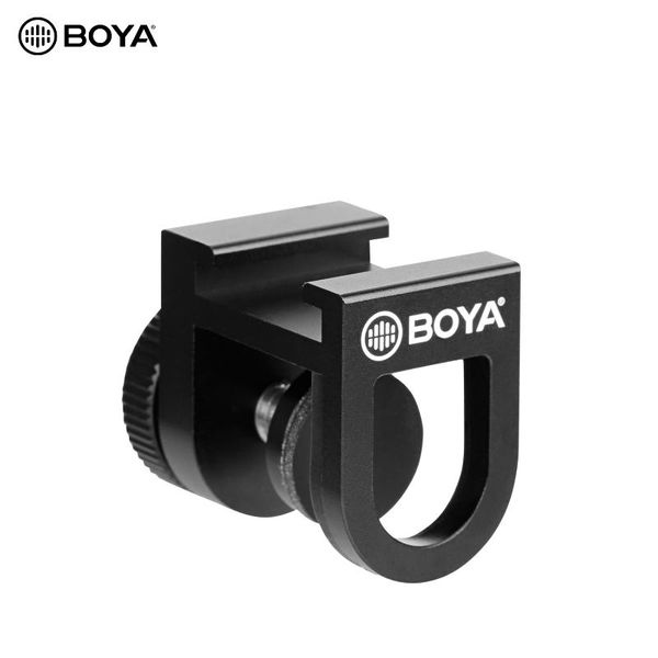 boya by-c12 universal smartphone cold shoe bracket microphone mounting adapter holder aluminum alloy for cellphone vlog live
boya by-c12 universal smartphone cold shoe bracket microphone mounting adapter holder aluminum alloy for cellphone vlog live