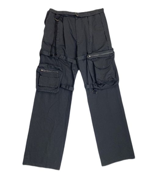 men's raf simons multi pocket hemostatic bandage functional tooling tactical pants straight tube casual loose archive, Black
men's raf simons multi pocket hemostatic bandage functional tooling tactical pants straight tube casual loose archive, Black