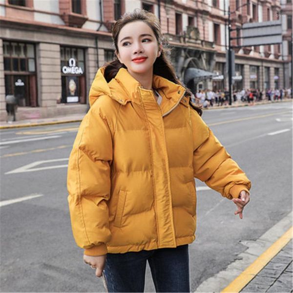 winter hooded down parka coat 2021 new women down cotton jacket coat ladies warm loose cotton-padded coats female short overcoat1, Black
winter hooded down parka coat 2021 new women down cotton jacket coat ladies warm loose cotton-padded coats female short overcoat1, Black