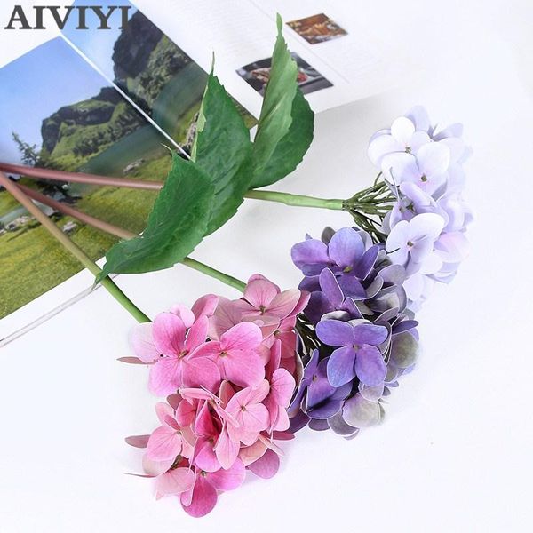 artificial 1 bunch silk hydrangea floral bouquet fake flower arrange table daisy wedding home decor party accessory flores
artificial 1 bunch silk hydrangea floral bouquet fake flower arrange table daisy wedding home decor party accessory flores