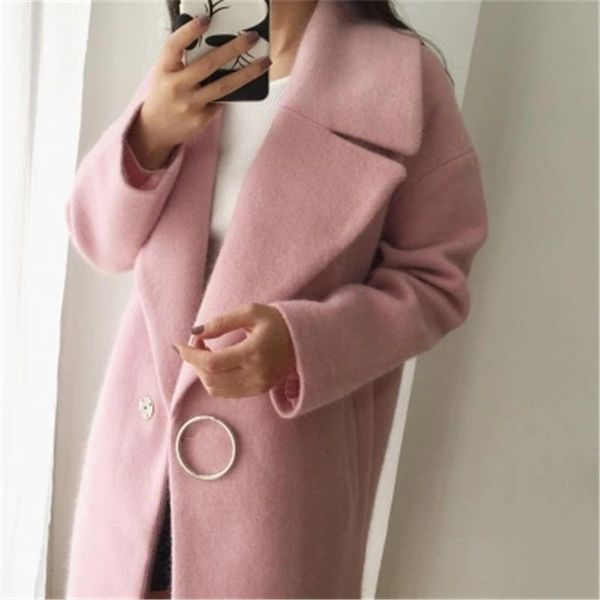 new wool coat for women's winter wool coat warm belt women jacket oversize loose women coats winter female j970, Black
new wool coat for women's winter wool coat warm belt women jacket oversize loose women coats winter female j970, Black
