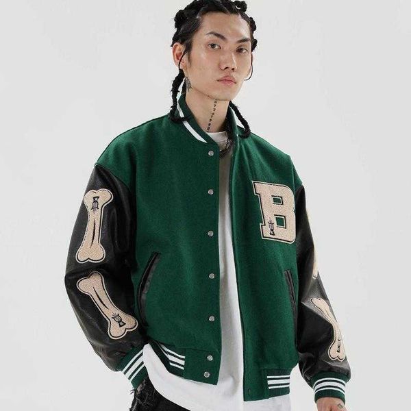 men's jackets men baseball coats hip hop furry bone patchwork color block 2021 mens harajuku streetwear bomber jacket unisex, Black;brown
men's jackets men baseball coats hip hop furry bone patchwork color block 2021 mens harajuku streetwear bomber jacket unisex, Black;brown