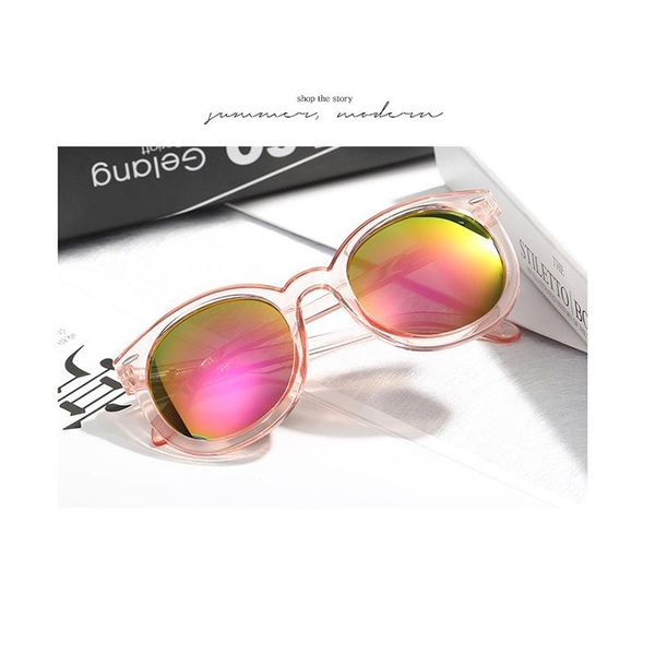 sunglasses candy color transparent mirrored round plastic rivet men women glasses with arrows, White;black
sunglasses candy color transparent mirrored round plastic rivet men women glasses with arrows, White;black