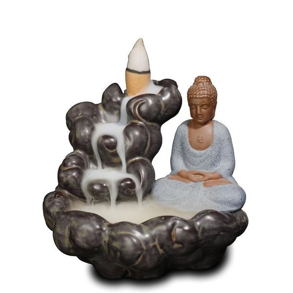 traditional buddha smoke waterfall incense burner ceramic craft chinese style backflow incense holder buddhism home decor
traditional buddha smoke waterfall incense burner ceramic craft chinese style backflow incense holder buddhism home decor