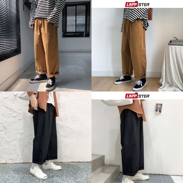 lappster men harajuku kpop harem 2020 colorful man japanese streetwear joggers pants male vintage beige spring sweatpants q1219, Black
lappster men harajuku kpop harem 2020 colorful man japanese streetwear joggers pants male vintage beige spring sweatpants q1219, Black