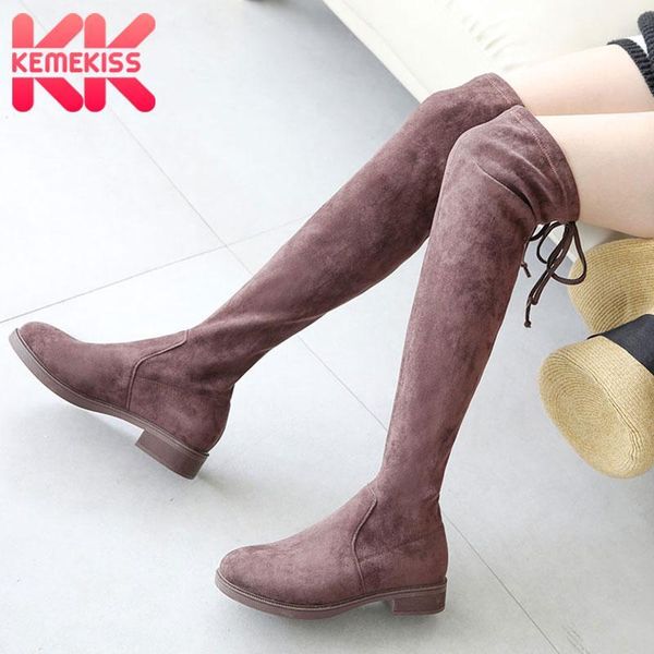 boots kemekiss lady winter autumn stretch low heels office work outdoor warm over knee thick bottom luxury size 35-391, Black
boots kemekiss lady winter autumn stretch low heels office work outdoor warm over knee thick bottom luxury size 35-391, Black