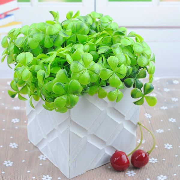 decorative flowers & wreaths artificial bean sprout grass wedding decoration bouquet green four leaf clover fake plant party home decor gift
decorative flowers & wreaths artificial bean sprout grass wedding decoration bouquet green four leaf clover fake plant party home decor gift