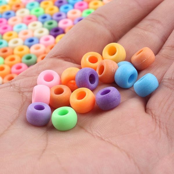 6*9mm 4*6mm mix acrylic beads big hole glow matte round loose spacer beads for jewelry making diy bracelet necklace accessories wmtrxp
6*9mm 4*6mm mix acrylic beads big hole glow matte round loose spacer beads for jewelry making diy bracelet necklace accessories wmtrxp