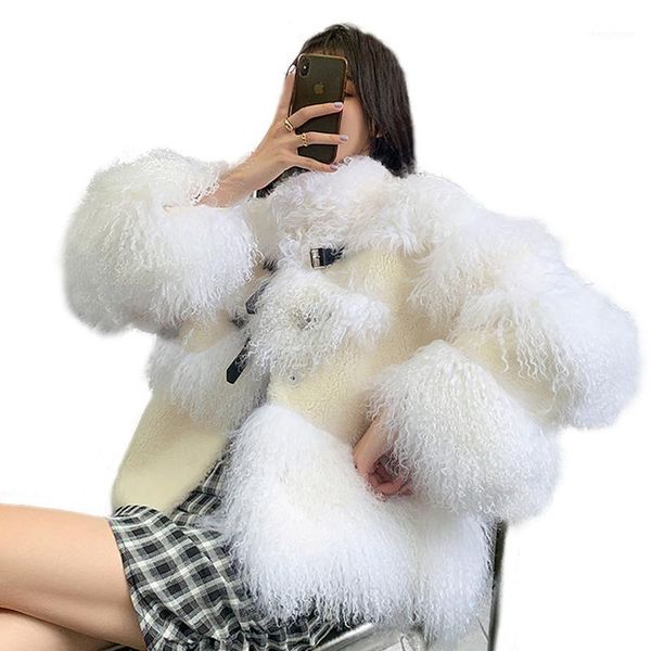 sheep shearling coat women winter wool jacket beach wool overcoat new material granule sheep shearing coat1, Black
sheep shearling coat women winter wool jacket beach wool overcoat new material granule sheep shearing coat1, Black