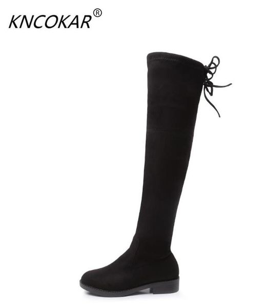 kncokar over-the-knee boots 2020 autumn/winter new stretch looks thin student flat boots for women, Black
kncokar over-the-knee boots 2020 autumn/winter new stretch looks thin student flat boots for women, Black