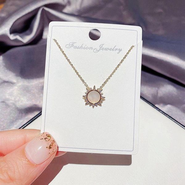 chains migga micro paved cubic zirconia natural shell sun pendant necklace for women gold color chain jewelry, Silver
chains migga micro paved cubic zirconia natural shell sun pendant necklace for women gold color chain jewelry, Silver