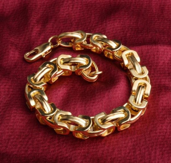fashion man strong magnetism 9mm plating gold domineering crude crazy 18k gold bracelet necklace simple classic accessories, Black
fashion man strong magnetism 9mm plating gold domineering crude crazy 18k gold bracelet necklace simple classic accessories, Black