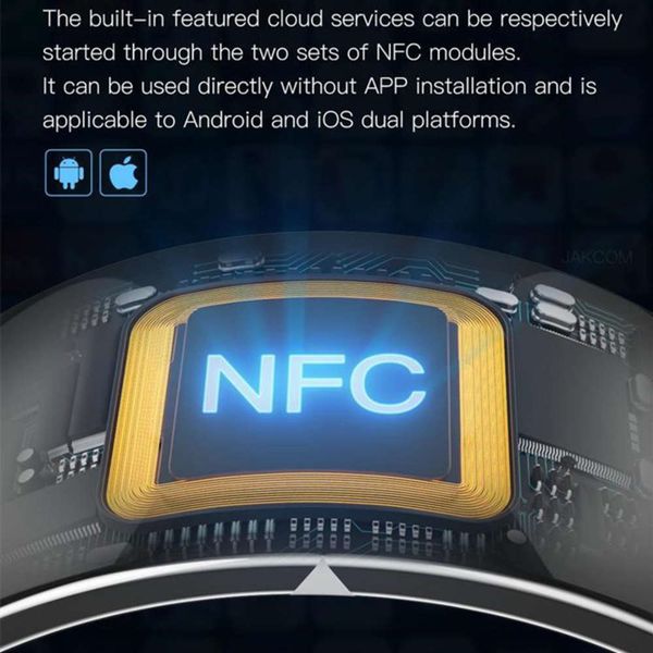 smart bracelet with bluetooth, suitable for android mobile phone, ios, dual platform, nfc, multi task mode, intelligent private information