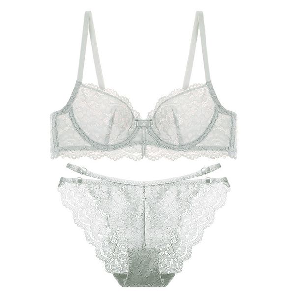 2021 women's french lace edge thin with steel ring ladies underwear comfortable lightweight crystal cup gray bra set, Red;black
2021 women's french lace edge thin with steel ring ladies underwear comfortable lightweight crystal cup gray bra set, Red;black