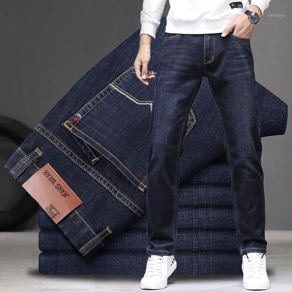 plus size 42 44 46 2020 winter new men straight jeans business fashion classic style denim stretch trousers male brand pants1, Blue
plus size 42 44 46 2020 winter new men straight jeans business fashion classic style denim stretch trousers male brand pants1, Blue