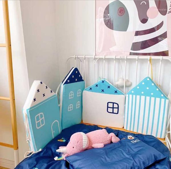 bedding sets little house pattern crib protection infant cot born baby bed 4pcs bumper1
bedding sets little house pattern crib protection infant cot born baby bed 4pcs bumper1