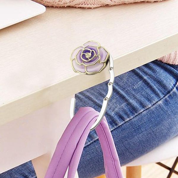 hooks & rails 21 colors metal folded handbag rose shape round shell bag table hook home creative purse/bags hanger decoration supplies1
hooks & rails 21 colors metal folded handbag rose shape round shell bag table hook home creative purse/bags hanger decoration supplies1