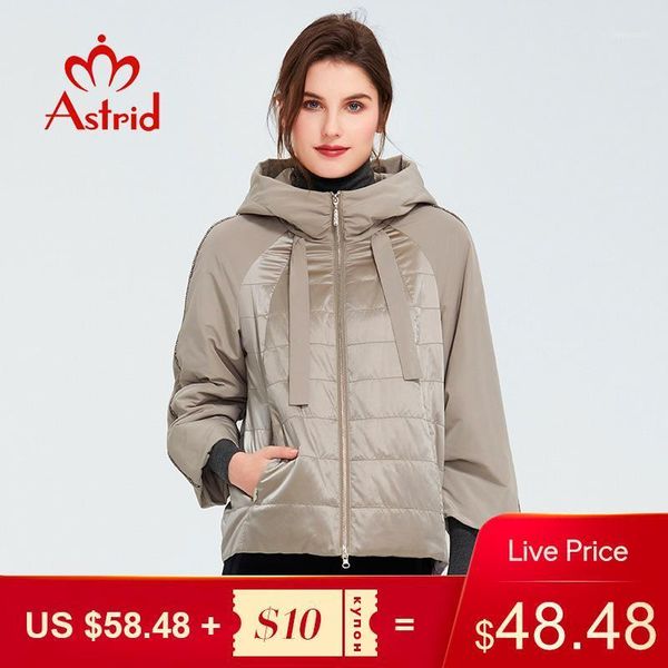 astrid 2020 spring coat women outwear trend jacket short parkas casual fashion female warm thin cotton zm-86011, Black
astrid 2020 spring coat women outwear trend jacket short parkas casual fashion female warm thin cotton zm-86011, Black