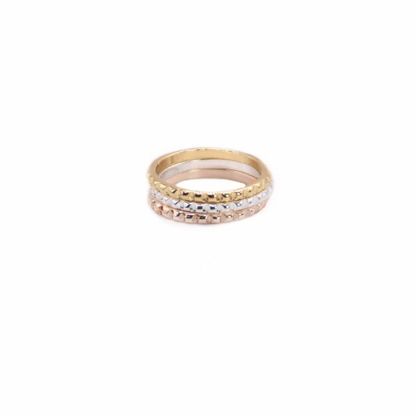 classic gear ring simple rivets surface style gold silver rose three color optional suitable for men and women, Golden;silver
classic gear ring simple rivets surface style gold silver rose three color optional suitable for men and women, Golden;silver