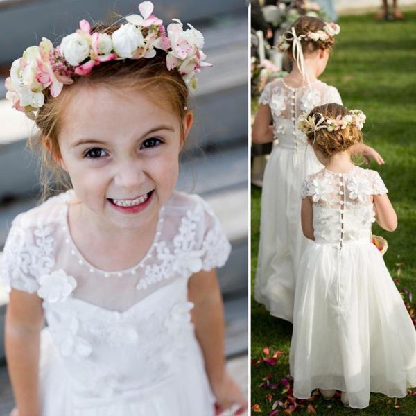 girl's dresses arrivals girls dress lace with cap sleeve chiffon o neck flower first communion pageant gown white ivory, Red;yellow
girl's dresses arrivals girls dress lace with cap sleeve chiffon o neck flower first communion pageant gown white ivory, Red;yellow
